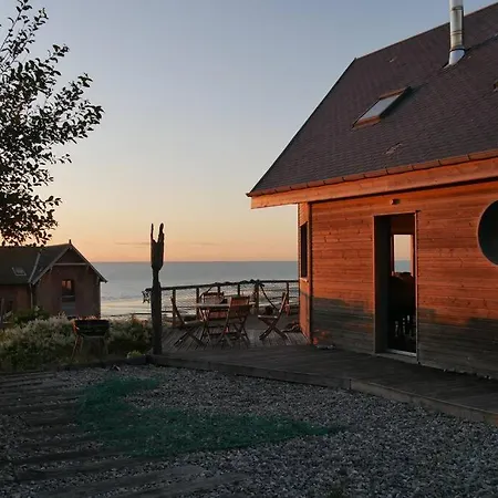 Holiday home Superbe Maison Design En Bois Vue