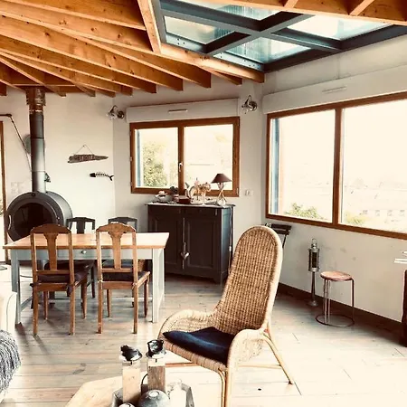 Superbe Maison Design En Bois Vue Holiday home Ault